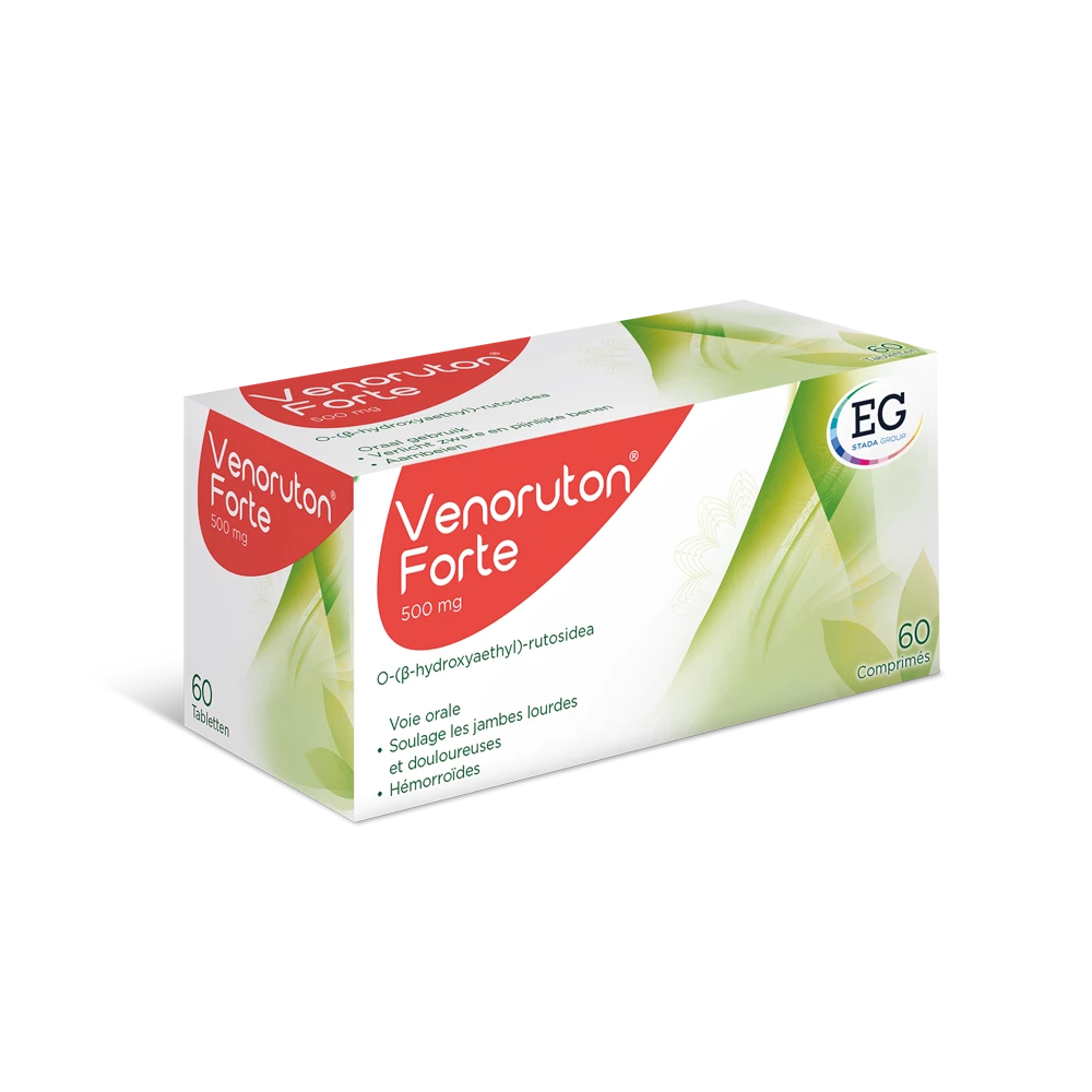 Venoruton® Forte 500 mg 60 comprimés