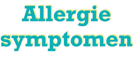 Allergie symptomen