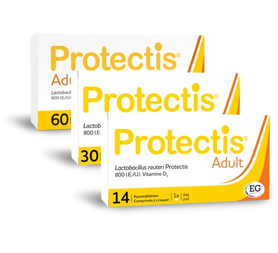 Protectis® Adult est un complément alimentaire adapté aux adolescents de plus de 12 ans et aux adultes.