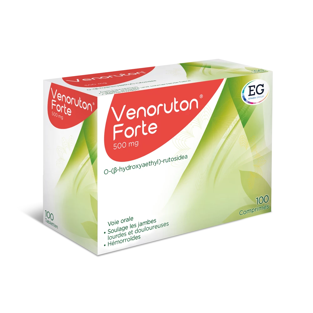 Venoruton® Forte 500 mg 100 comprimés 