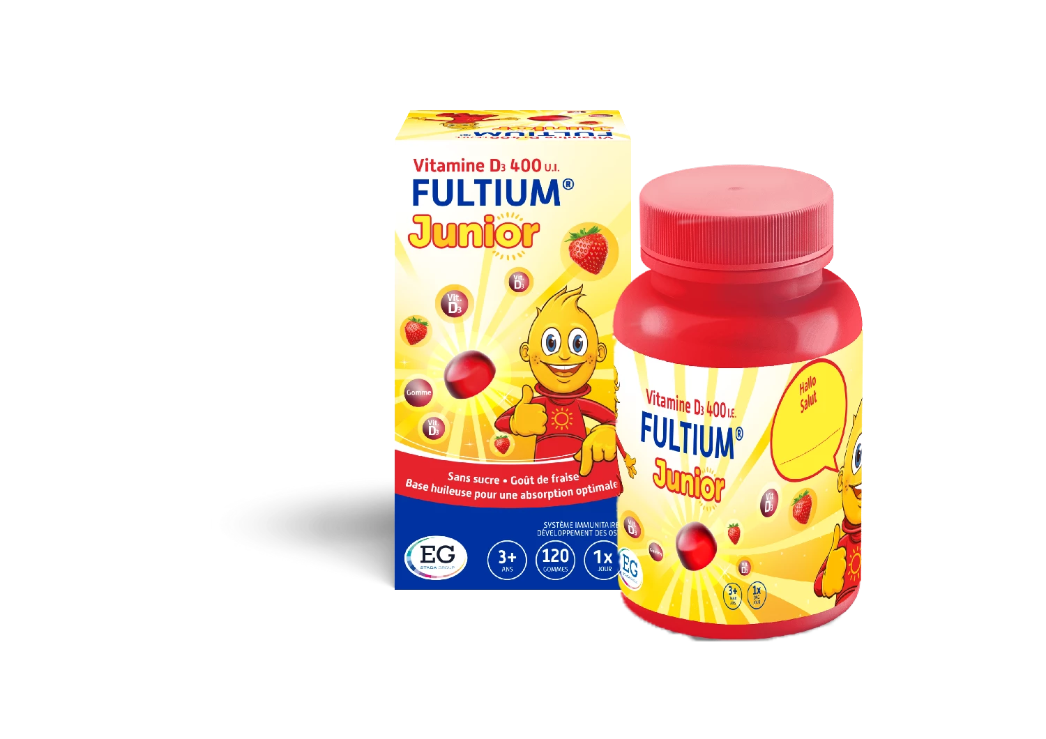 Fultium Junior est un complément alimentaire spécialement développé pour les enfants.