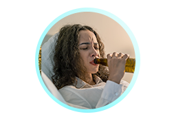 Personen met een alcoholverslaving