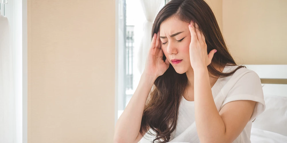 Hoofdpijn is niet ongewoon bij een histamine intolerantie