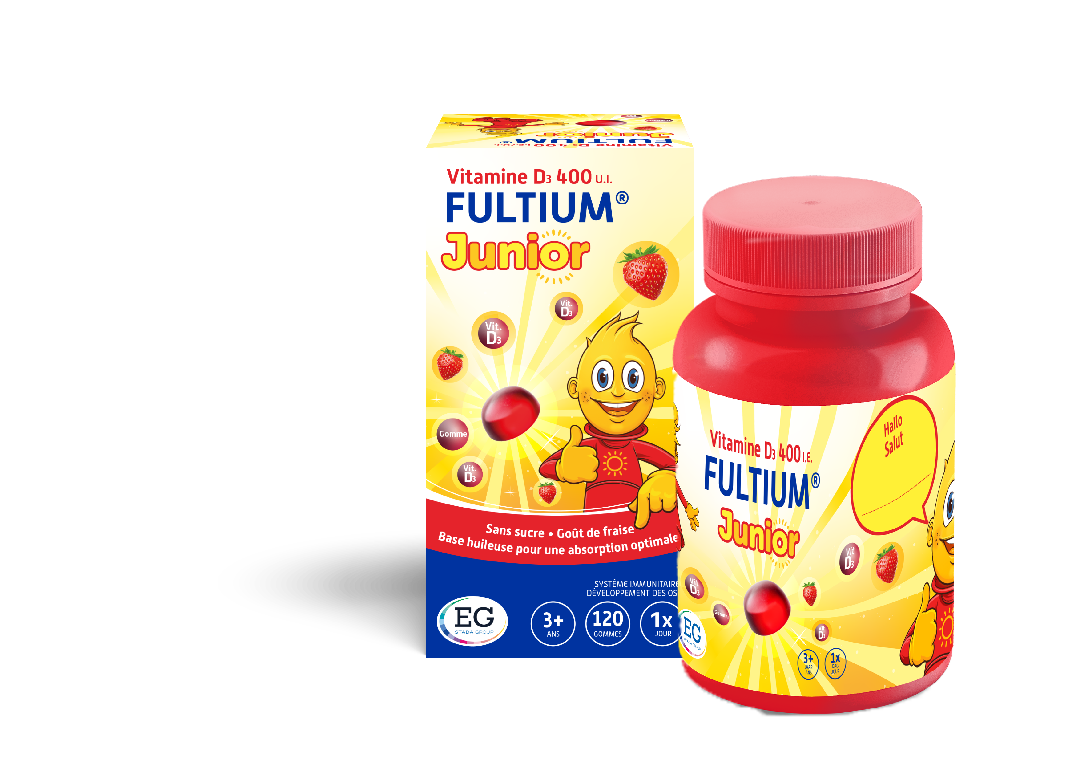Fultium Junior vitamine D pour les enfants
