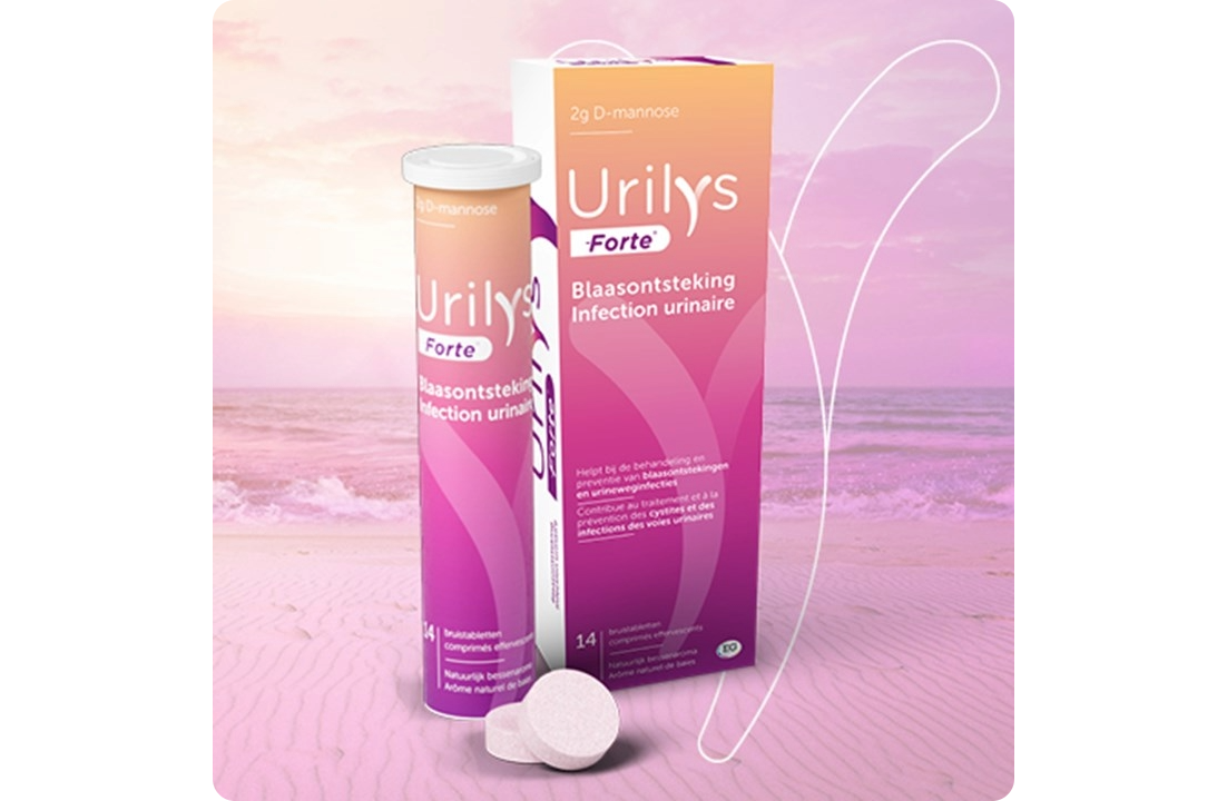 Urilys Forte is geschikt voor de behandeling van blaasontstekingen en helpt bij de vermindering van symptomen zoals dysurie, plasdrang en pijn in de bekken