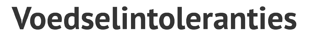 Voedselintoleranties