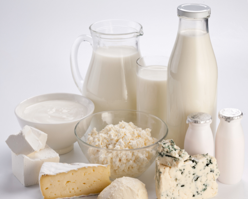 Quantité insuffisante de vitamine D dans les produits laitiers