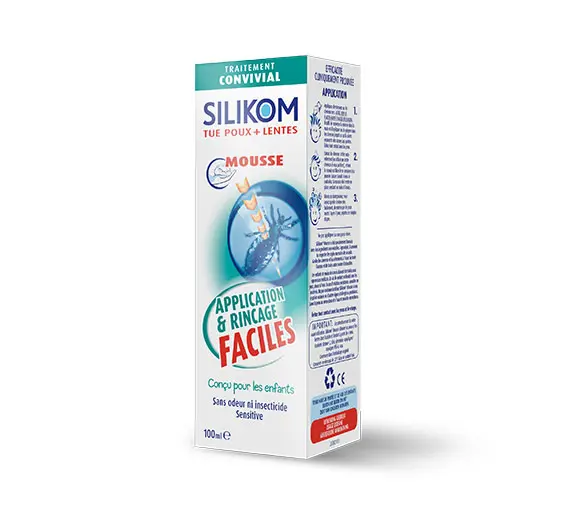 La Mousse Silikom est très facile à utiliser et à rincer.