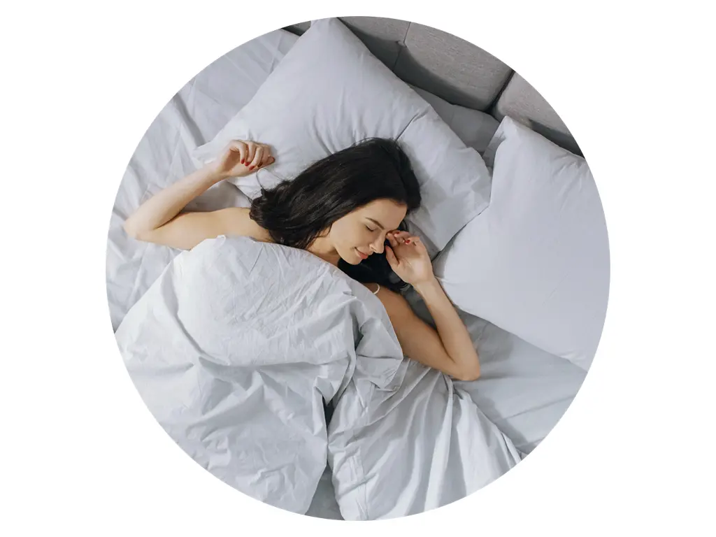 Une chambre fraiche et sombre contribue de manière optimale à bien dormir. 