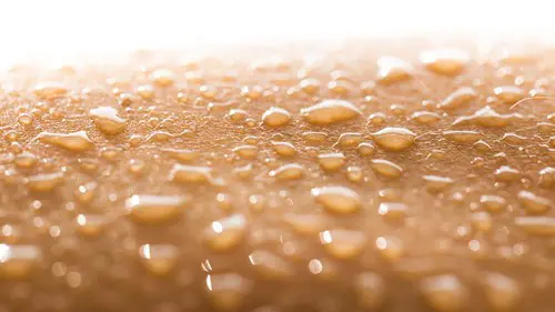 Via transpiratie voert onze huid schadelijke stoffen af.