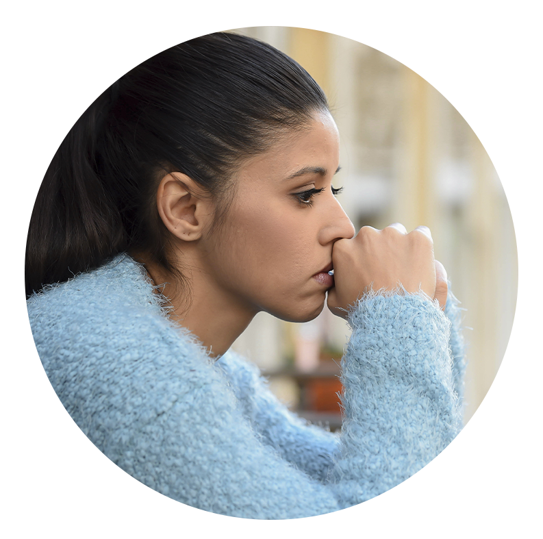 Inquiétude permanente et irritabilité 