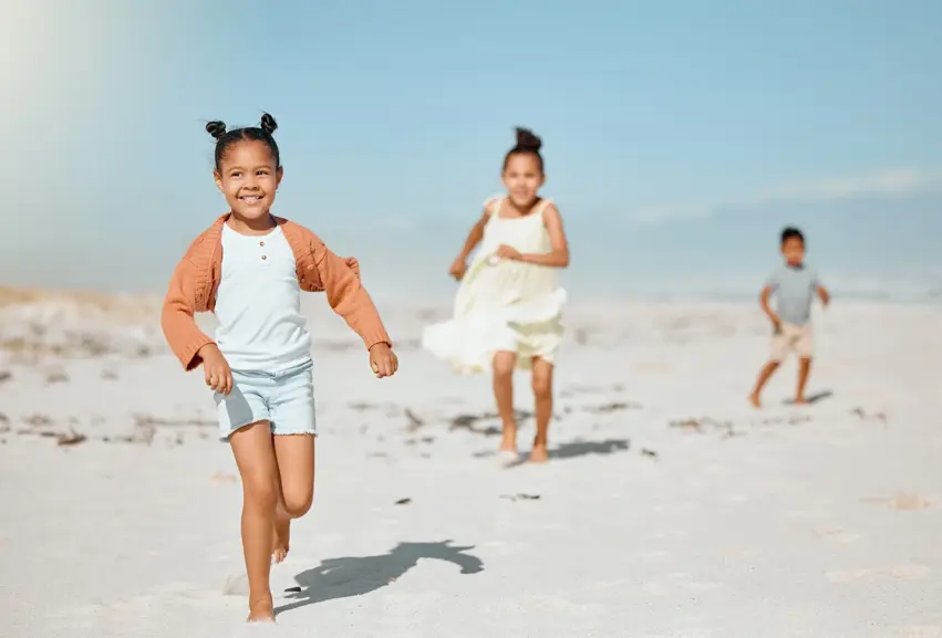 Illustratie van vitaminen en mineralen belangrijk voor groei en immuniteit