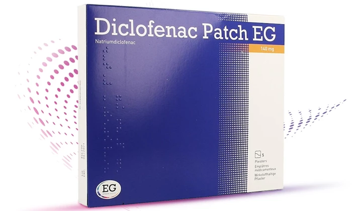 Diclofenac EG Patch soulage la douleur et réduit l'inflammation et le gonflement en cas d'affections douloureuses des muscles et des articulations.
