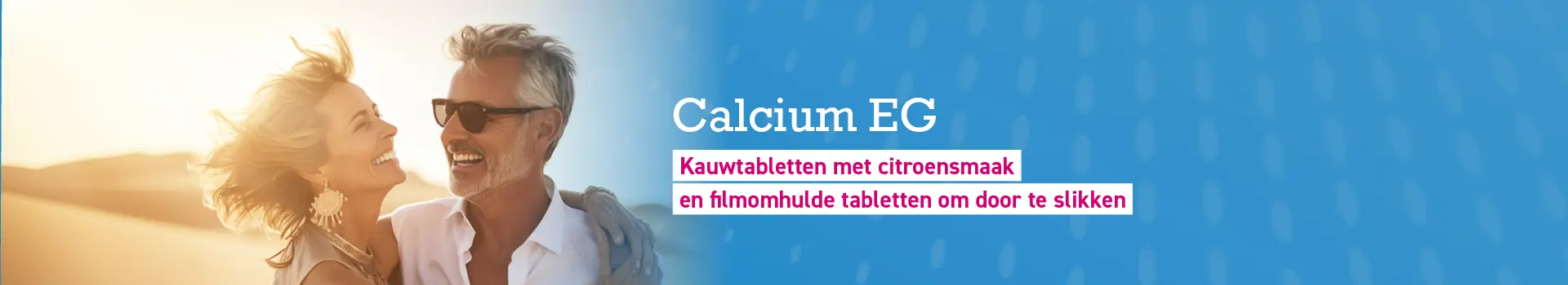 Calcium EG is een voedingssupplement voor wie extra behoefte aan calcium heeft: in volle groei, tijdens de zwangerschap, in de menopauze of op latere leeftijd.