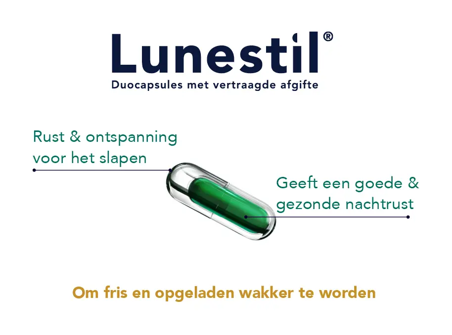Lunestil contient ingrédients puissants, à savoir la lavande, l’extrait de passiflore, la vitamine B6 et la mélatonine, qui garantissent une bonne nuit de repos.