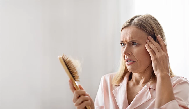 Chute de cheveux pendant la ménopause : conseils pour des cheveux plus épais et plus forts