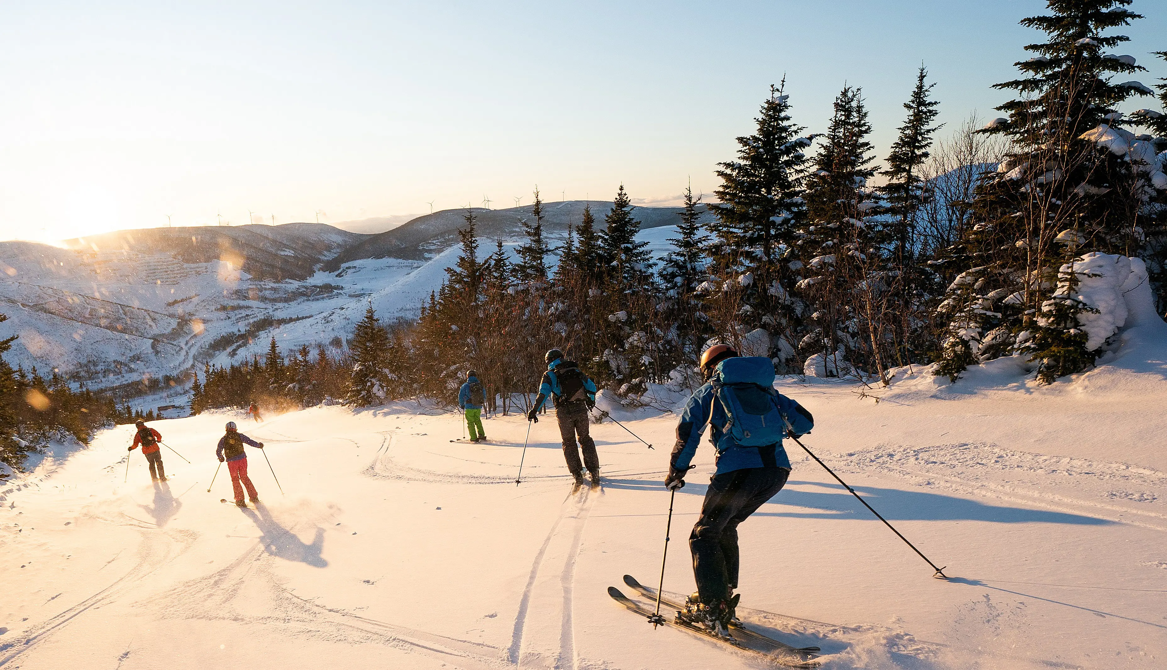 Impact van ski op spieren en gewrichten