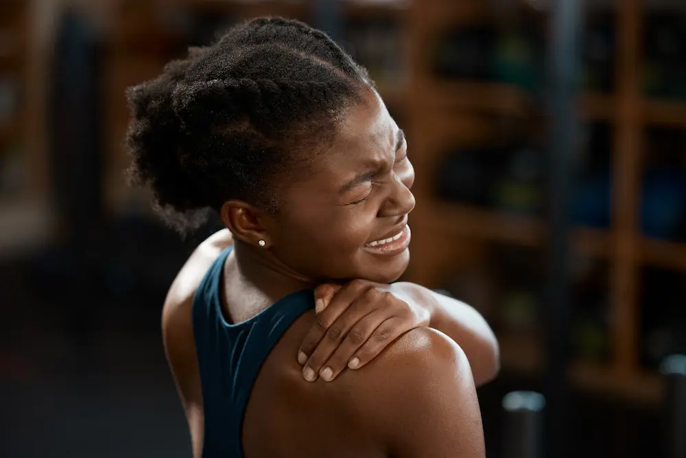 Een slijmbeursontsteking