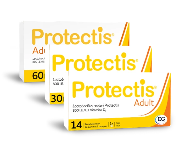 Protectis® Adult is een voedingssupplement geschikt voor tieners vanaf 12 jaar en volwassenen.