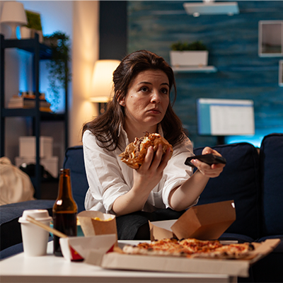 Ongezonde levensstijl