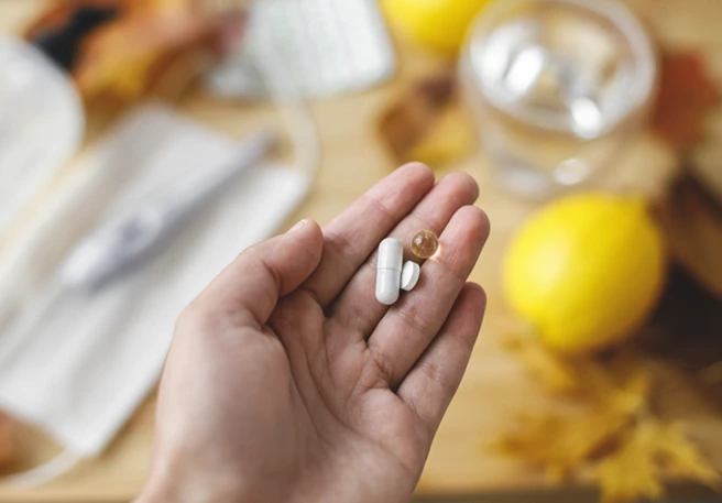 Prendre beaucoup de vitamines