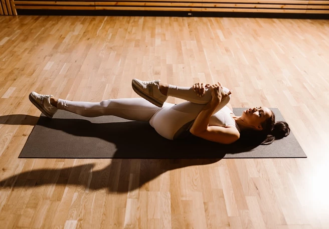 De légers étirements