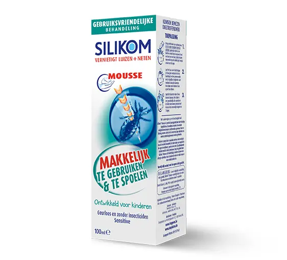 De Silikom Mousse is erg makkelijk te gebruiken en uit te spoelen. 