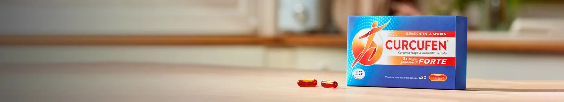 De vloeibare vorm die CURCUFEN Forte uniek maakt